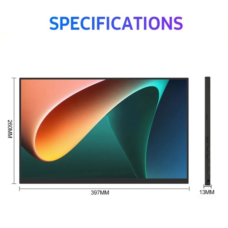18 inch HDR 2560x1600P IPS Screen Portable Monitor, 18 inch 2.5K 18 inch HDR 2560x1600P IPS Screen Portable Monitor, 18 inch 2.5K